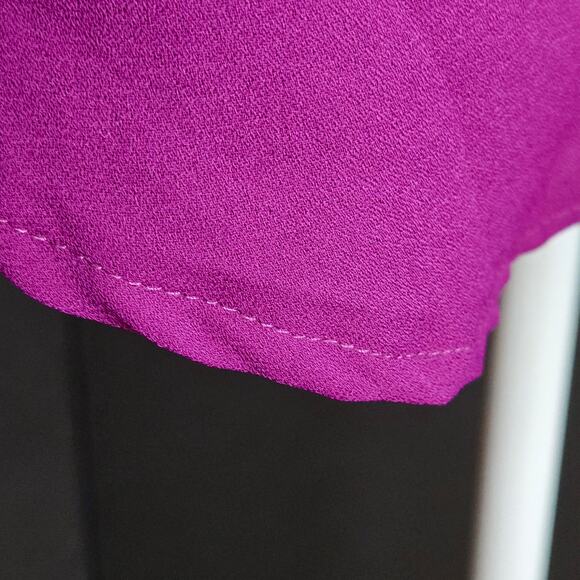 Kut from the Kloth full zip front blouse Medium purple - Picture 8 of 16